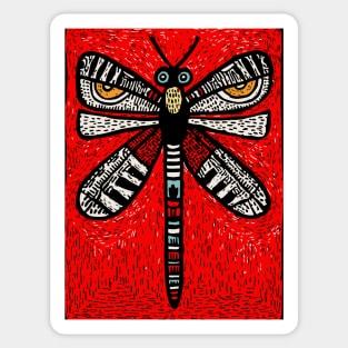 Sacred Dragonfly | The Soul's Messenger Sticker